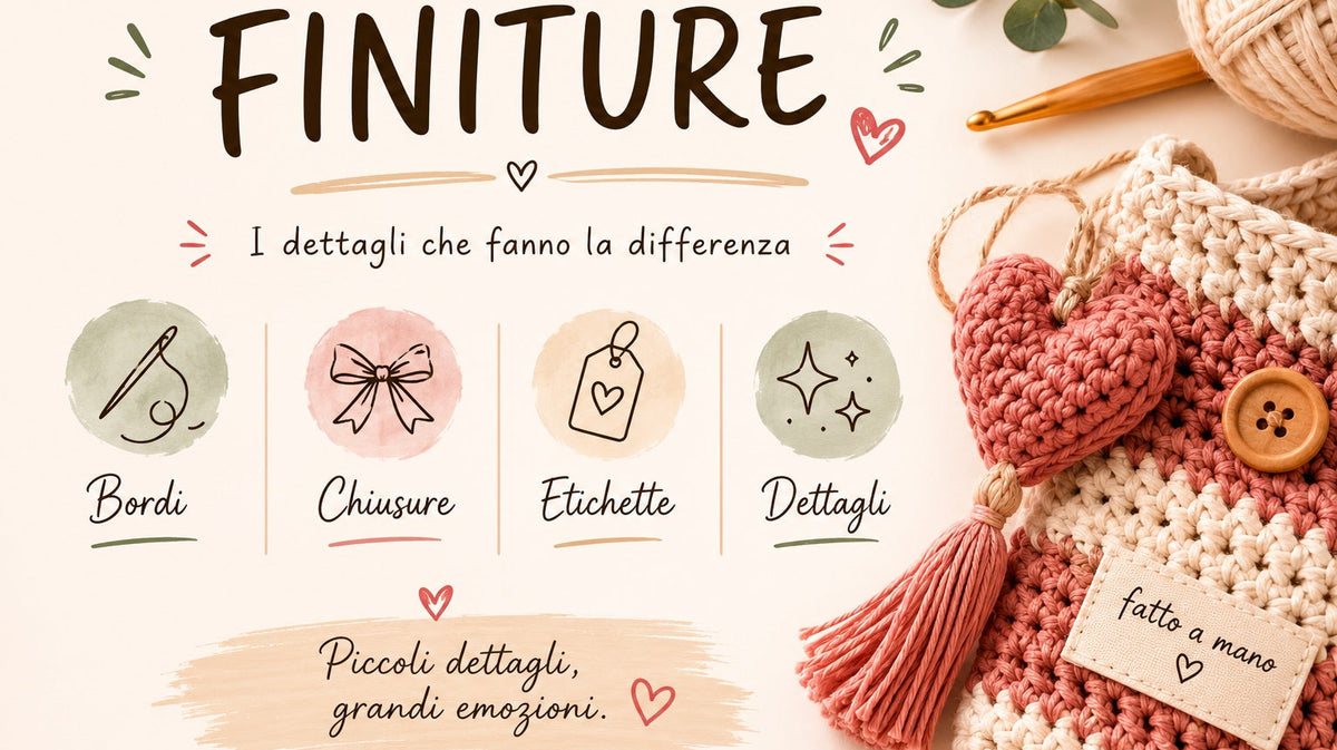 Finitura di una borsa all'uncinetto: fodera, chiusura, manici - Macrè Bag