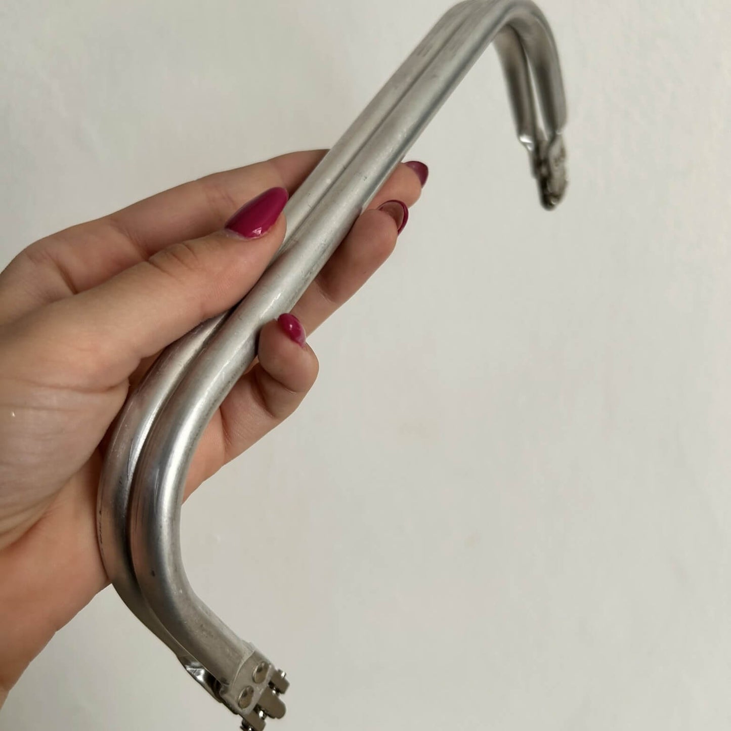 Chiusura a molla di 24 cm con l'utilizzo di questa puoi realizzare una clutch bag