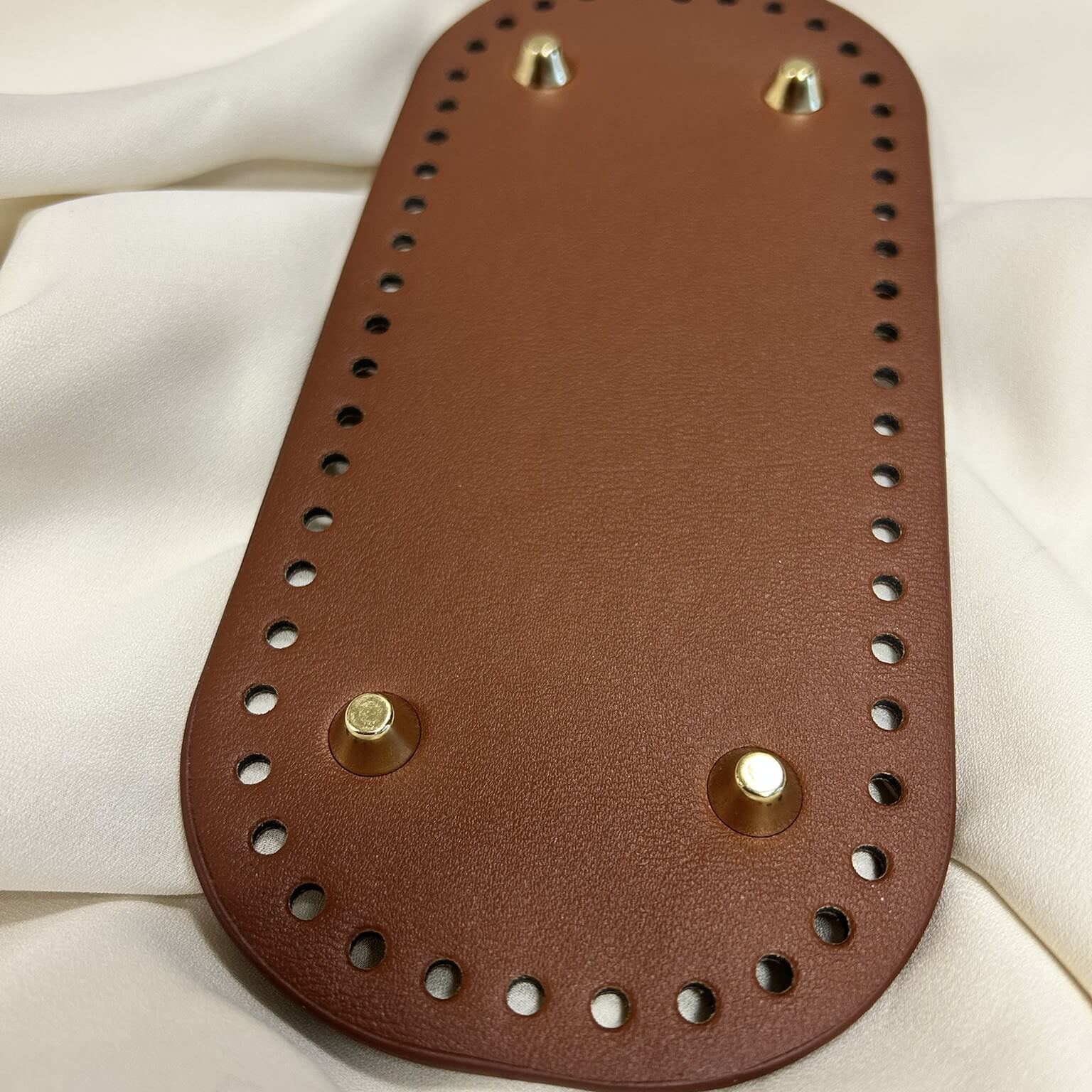 Fondo rigido per borse all'uncinetto in ecopelle