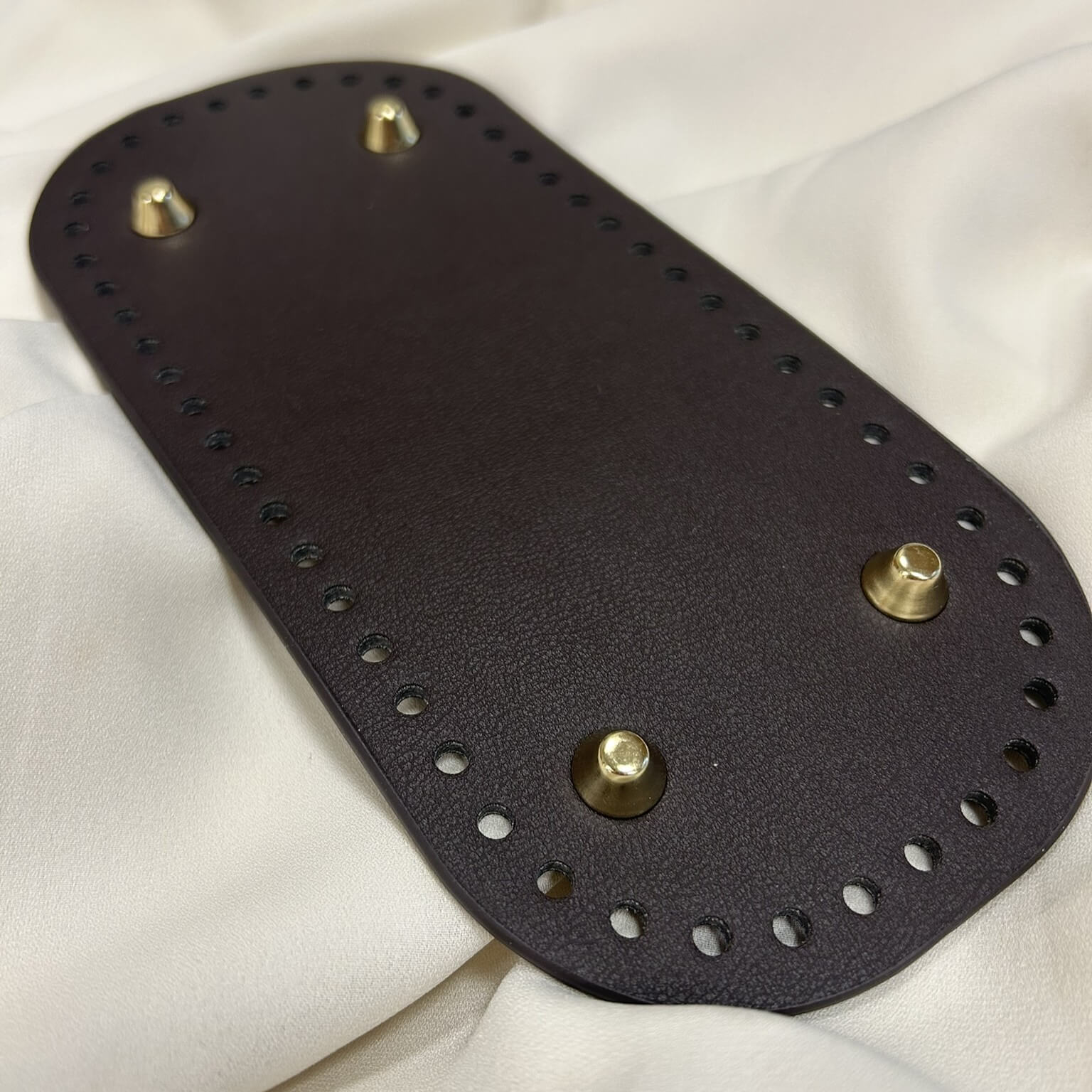 Fondo rigido per borse all'uncinetto in ecopelle