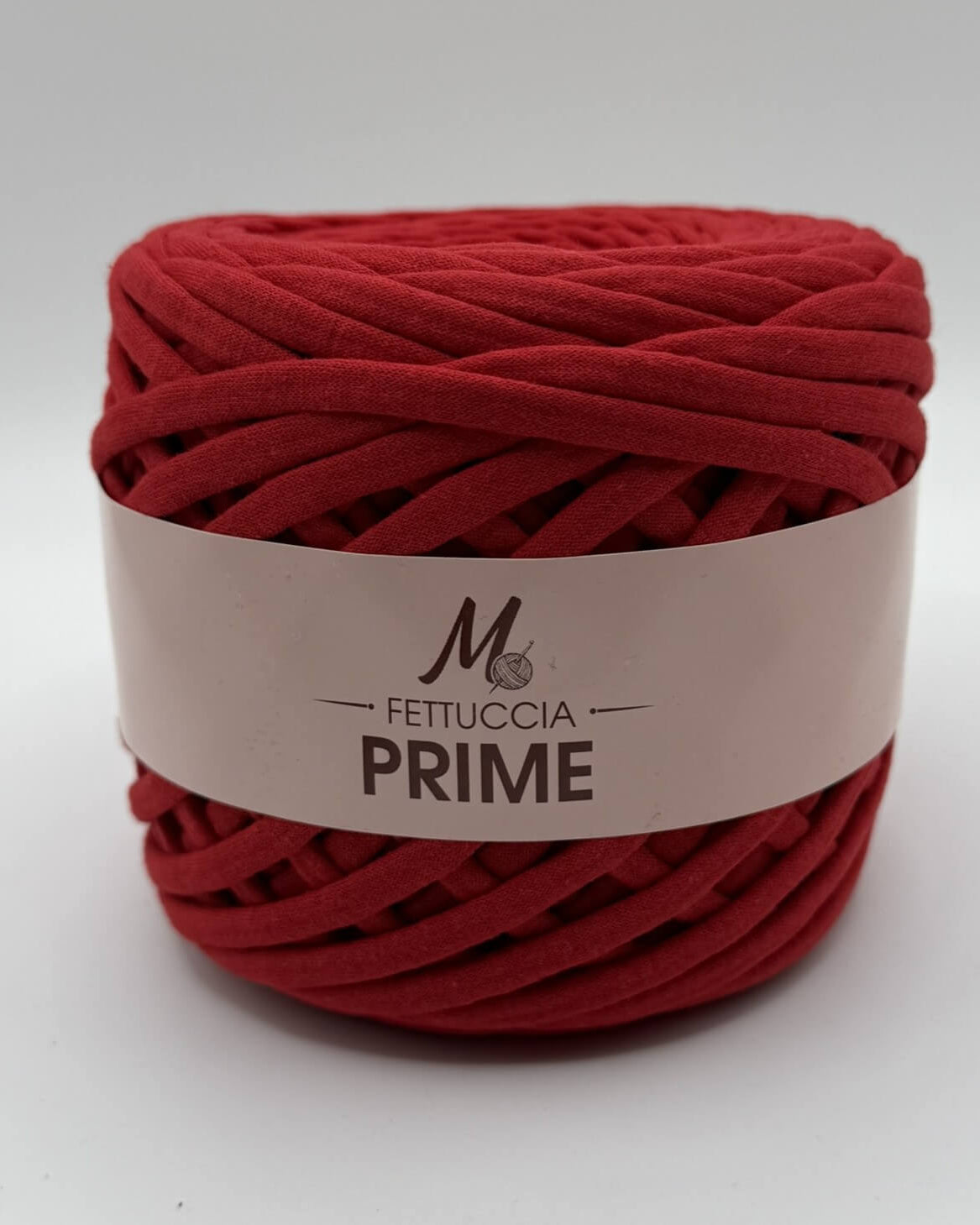 Fettuccia Prime 250g crema per borse all'uncinetto – filato cotone premium naturale