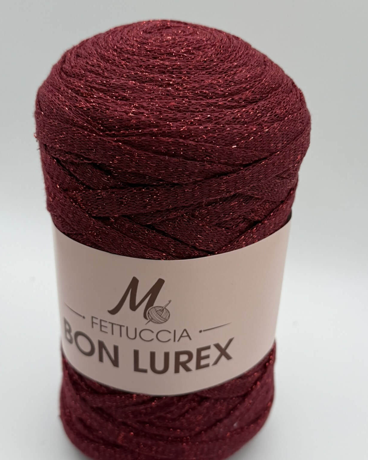 Kit borsa Perla uncinetto con fettuccia bon lurex – borsa gioiello elegante