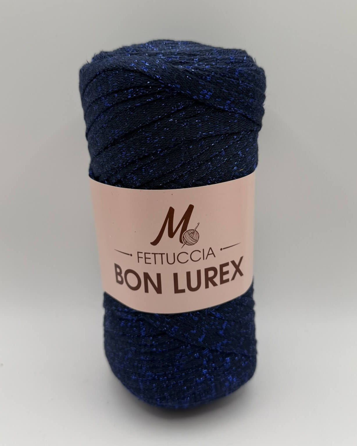 Fettuccia Bon Lurex 250 g – filato lurex per borse all'uncinetto | Macrè Bag