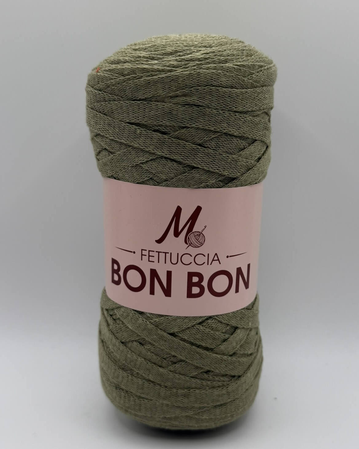 Fettuccia Bon Bon 250g bordeaux per borse uncinetto – filato morbido elegante handmade