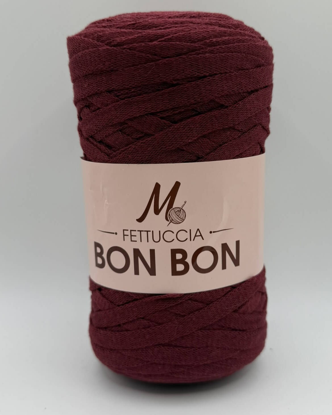 Fettuccia Bon Bon 250g pistacchio per borse all'uncinetto – filato morbido e soffice