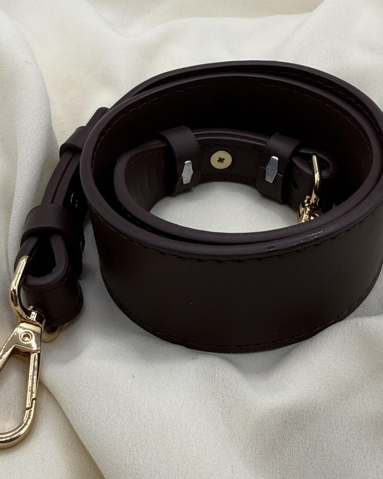 Tracolla Elettra – accessorio in ecopelle per borse all'uncinetto | Macrè Bag