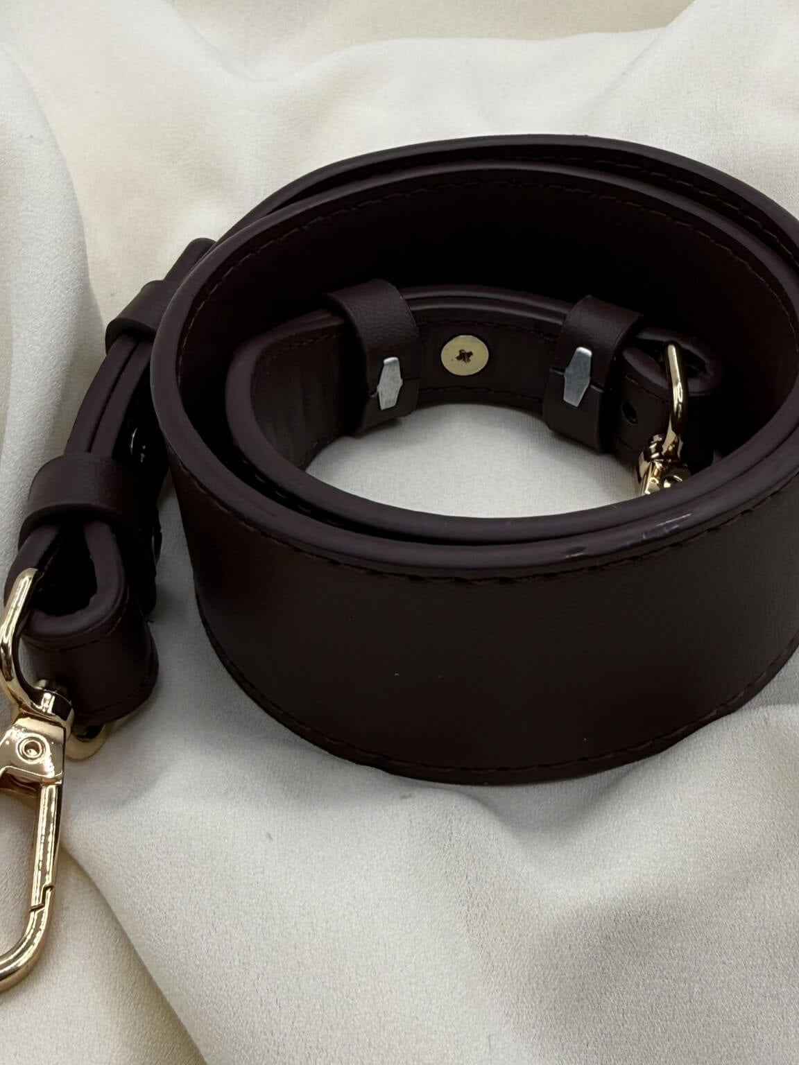 Tracolla Elettra – accessorio in ecopelle per borse all'uncinetto | Macrè Bag