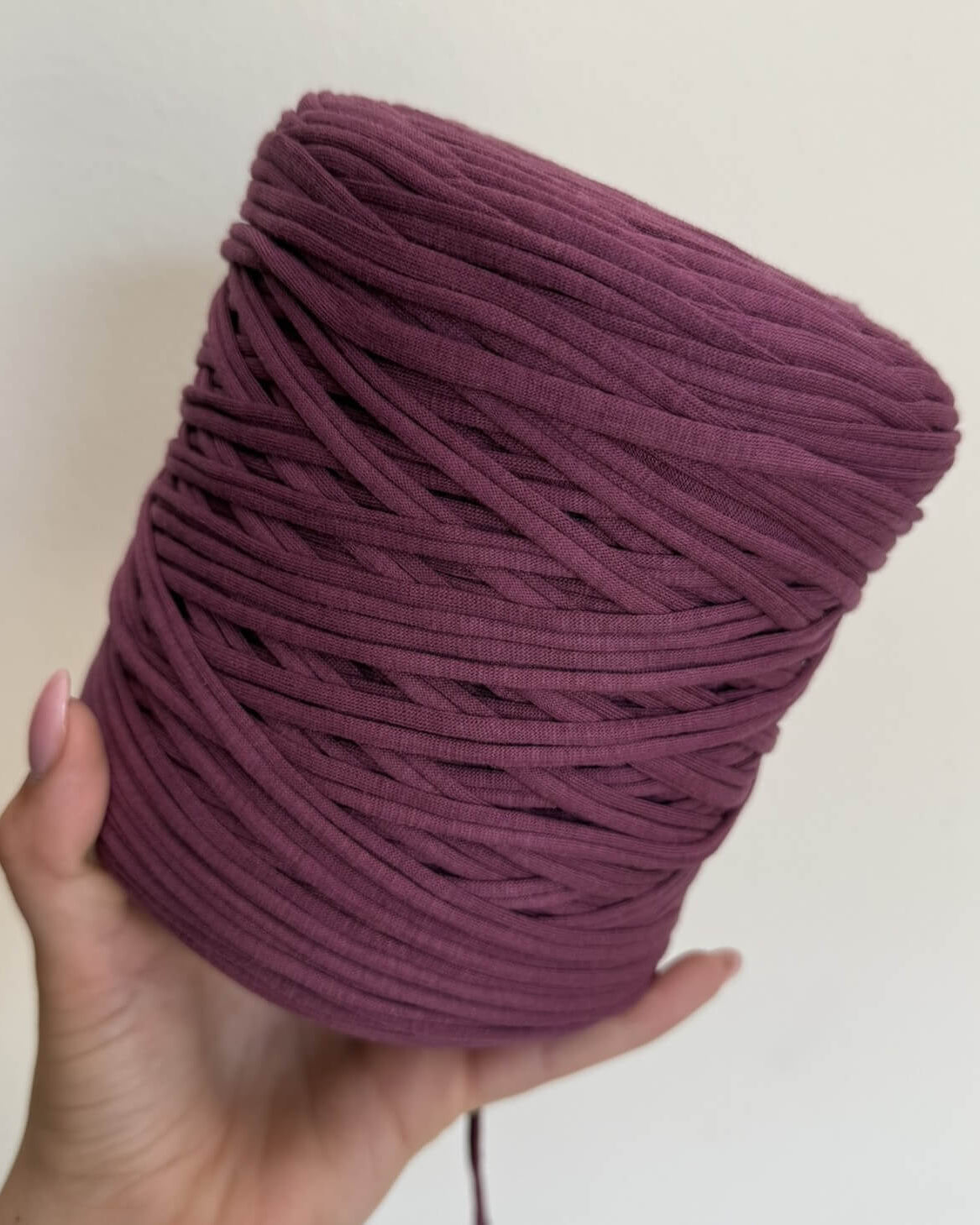 Fettuccia Cotone 600 g – filato per borse all'uncinetto | Macrè Bag