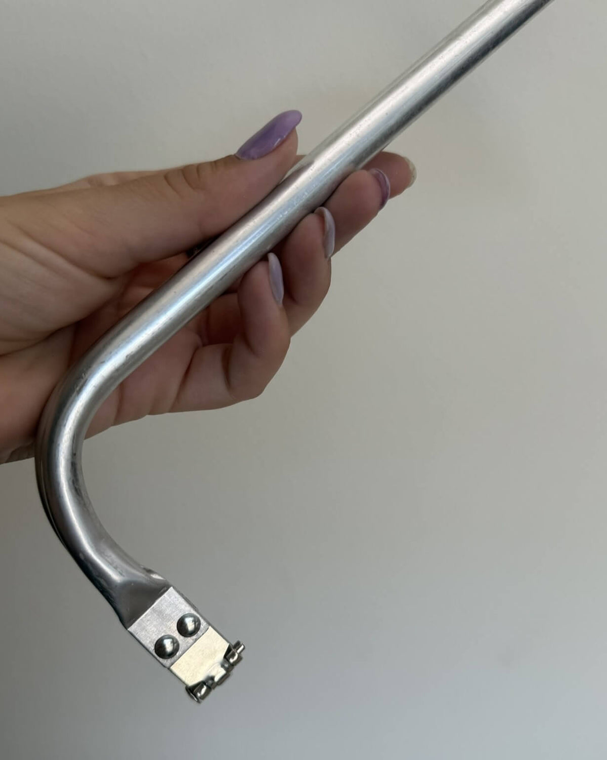 Dettaglio chiusura a molla 26cm – accessorio ideale per borse a spalla uncinetto handmade