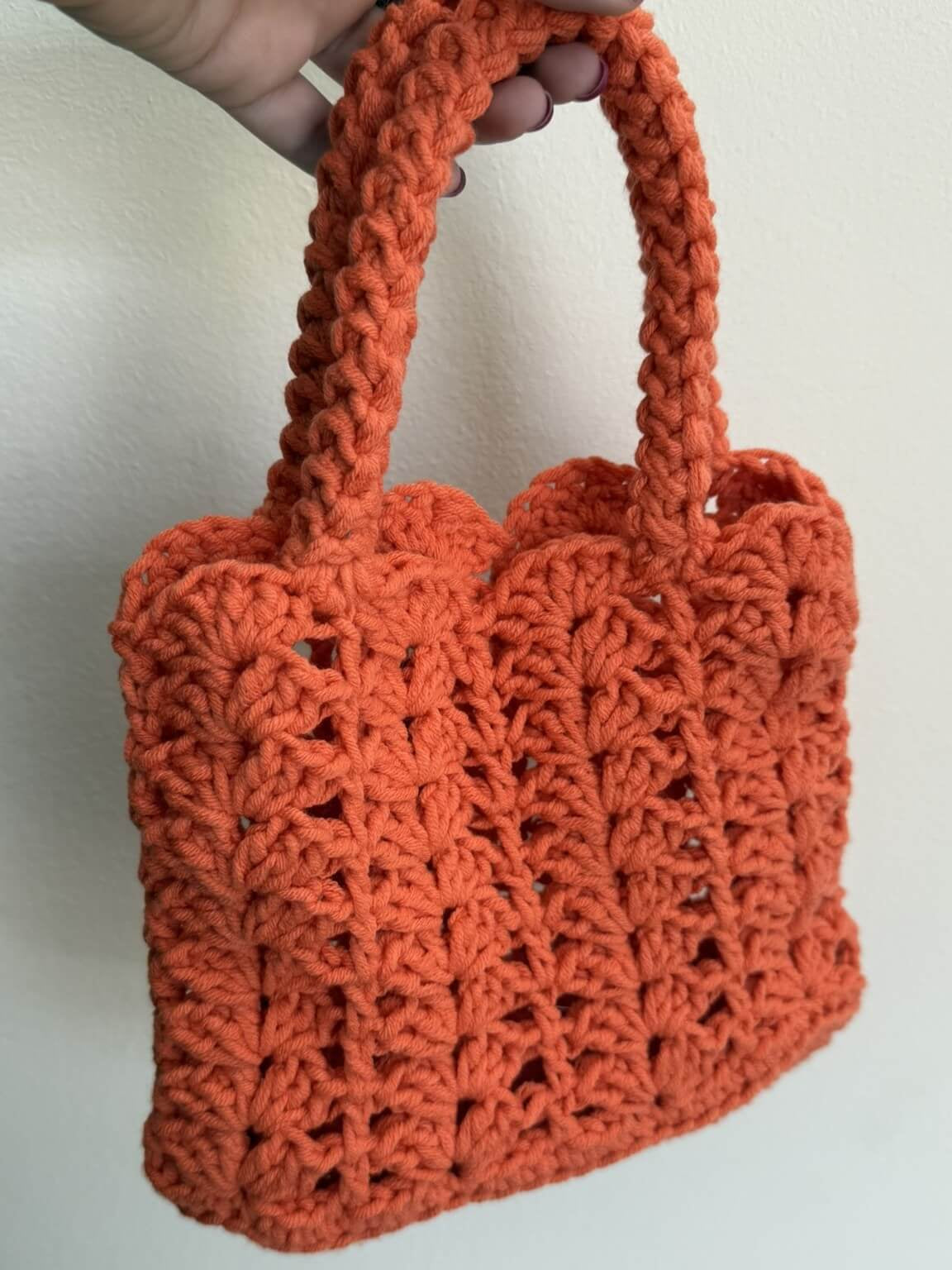 Kit borsa Ariel all'uncinetto con cotone magico – borsa leggera estiva handmade