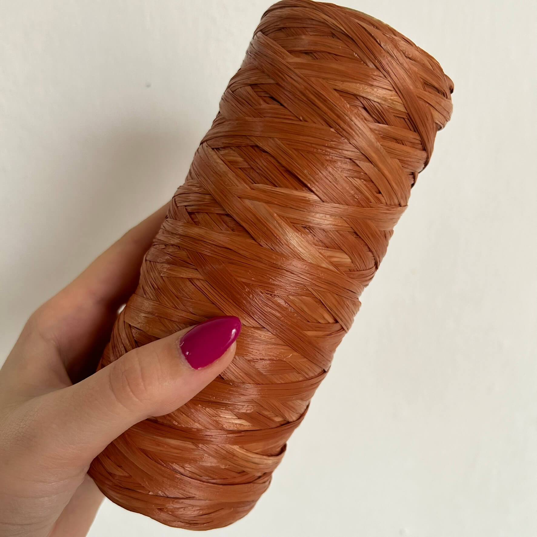 Rafia naturale corda per borse all'uncinetto