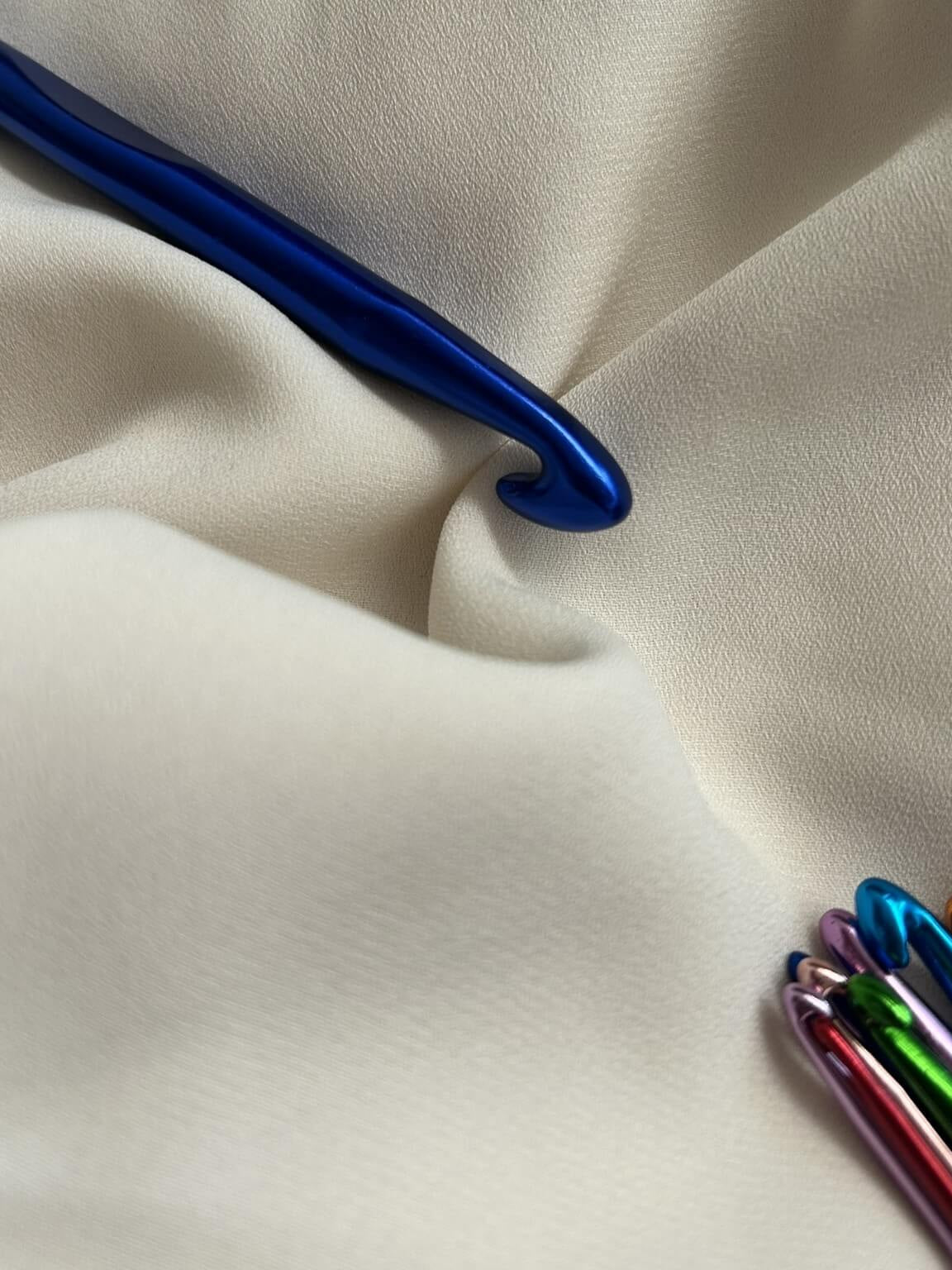 Set uncinetti alluminio in astuccio – tutti i numeri per borse all'uncinetto