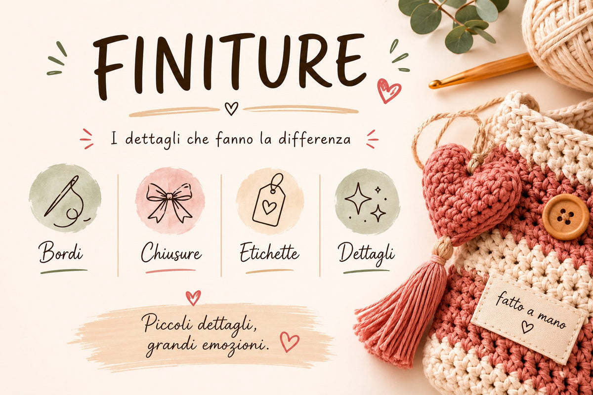 Finitura di una borsa all'uncinetto: fodera, chiusura, manici - Macrè Bag