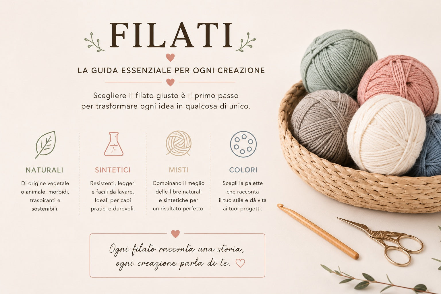 Filati per borse all'uncinetto: cordino, fettuccia, pandorino, raffia - Macrè Bag