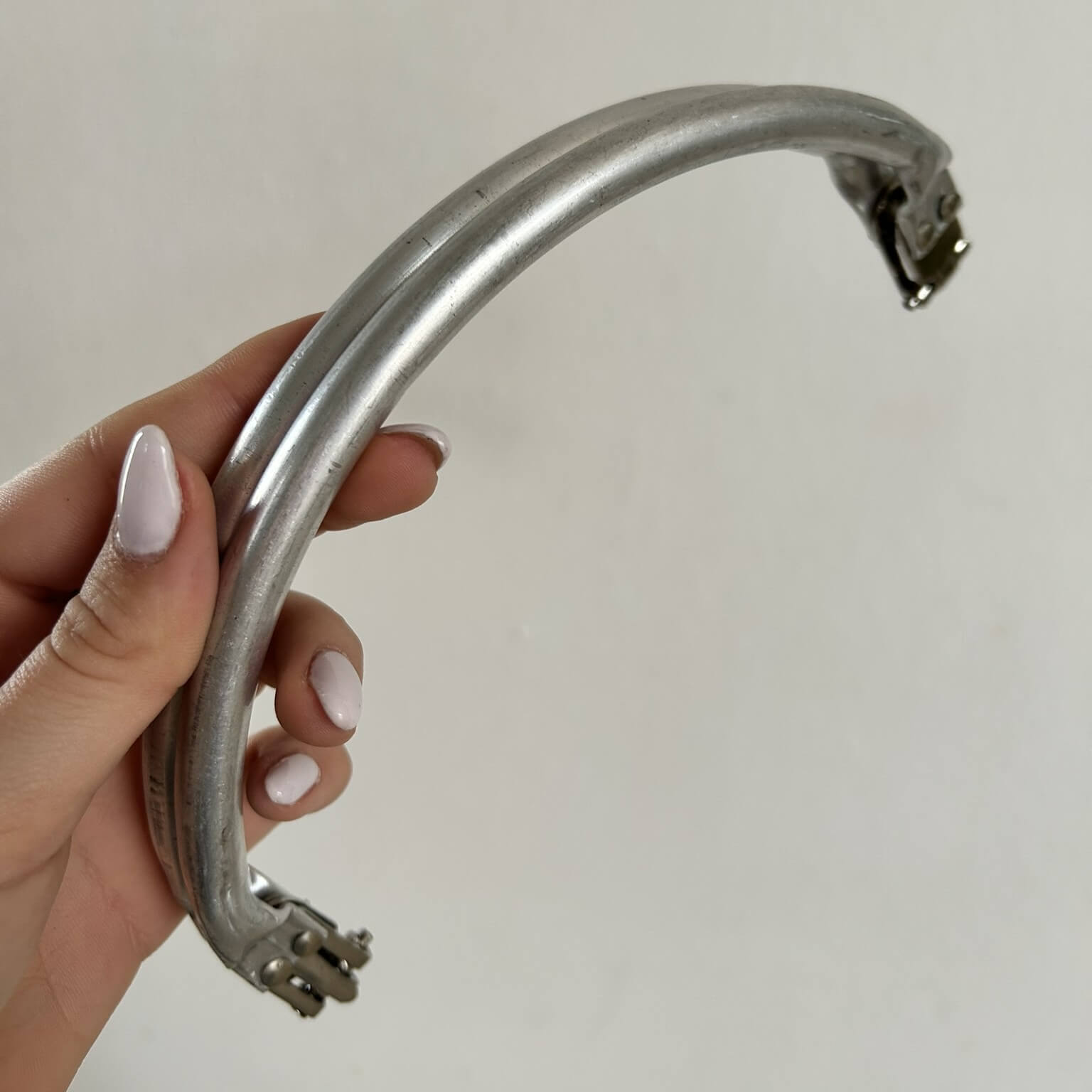 Chiusura a molla a forma di arco di 19 cm con l'utilizzo di questa puoi realizzare una clutch bag