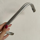 Chiusura a molla di 22 cm con l'utilizzo di questa puoi realizzare una clutch bag