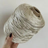Cordino Big 500g beige chiaro per kit borsa Eva all'uncinetto