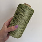 Cordino lurex verde pistacchio per borse all’uncinetto  – filato tubolare Made in Italy