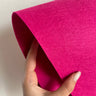 Feltro fucsia per irrigidire le nostre borse all'uncinetto