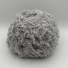 Filato teddy 150g nero per borse all'uncinetto – effetto pecorella invernale handmade