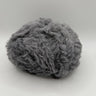 Filato pelliccia 100g grigio per borse all'uncinetto – effetto vera pelliccia handmade