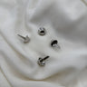 Piedini a cono argento 16mm per borse uncinetto – accessorio piedino fondo handmade
