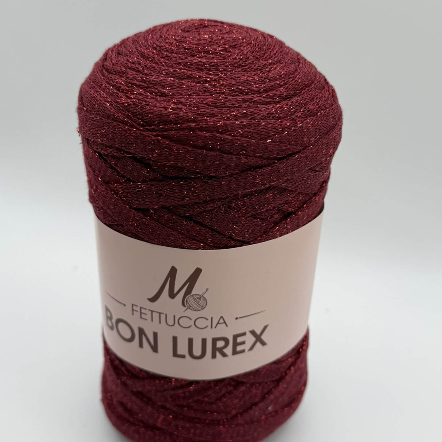 Kit borsa Perla uncinetto con fettuccia bon lurex – borsa gioiello elegante