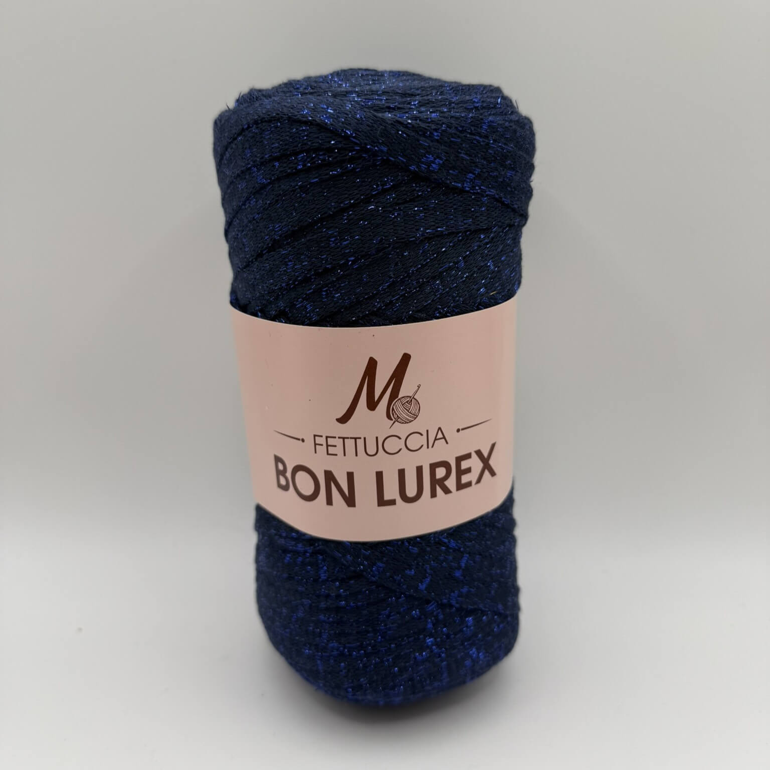 Fettuccia Bon Lurex 250 g – filato lurex per borse all'uncinetto | Macrè Bag