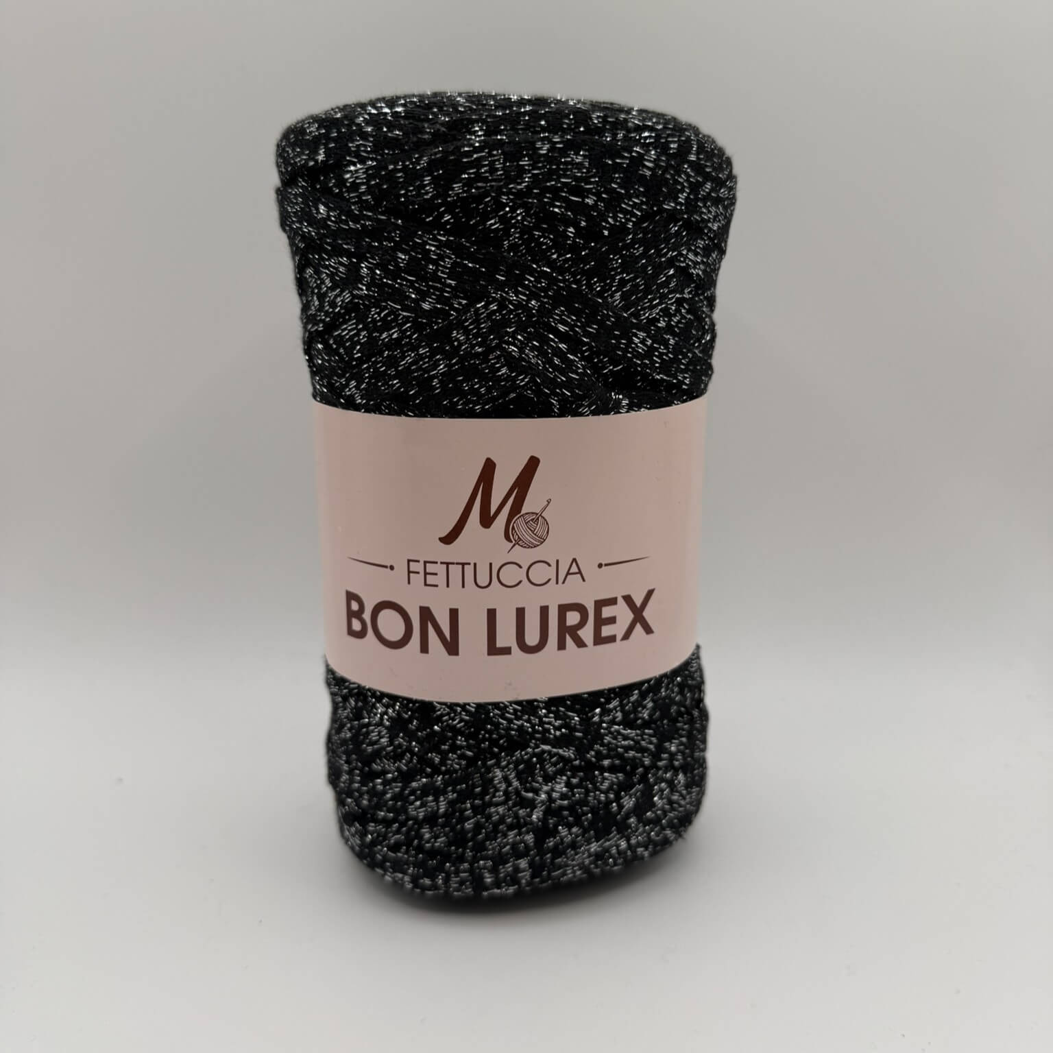 Fettuccia Bon Lurex 250 g – filato lurex per borse all'uncinetto | Macrè Bag