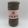 Fettuccia Bon Bon 250g salvia per borse all'uncinetto – filato morbido verde naturale