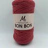 Fettuccia Bon Bon 250g rosso per borse uncinetto – filato morbido colore vivace handmade