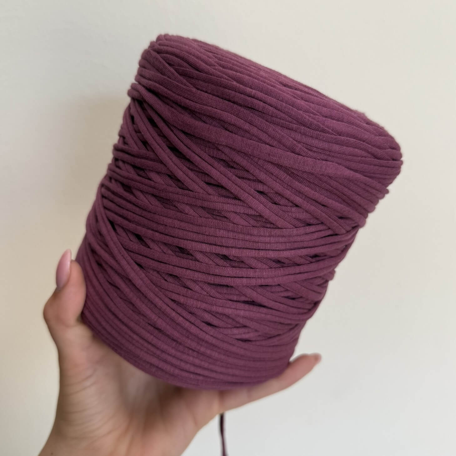 Fettuccia Cotone 600 g – filato per borse all'uncinetto | Macrè Bag