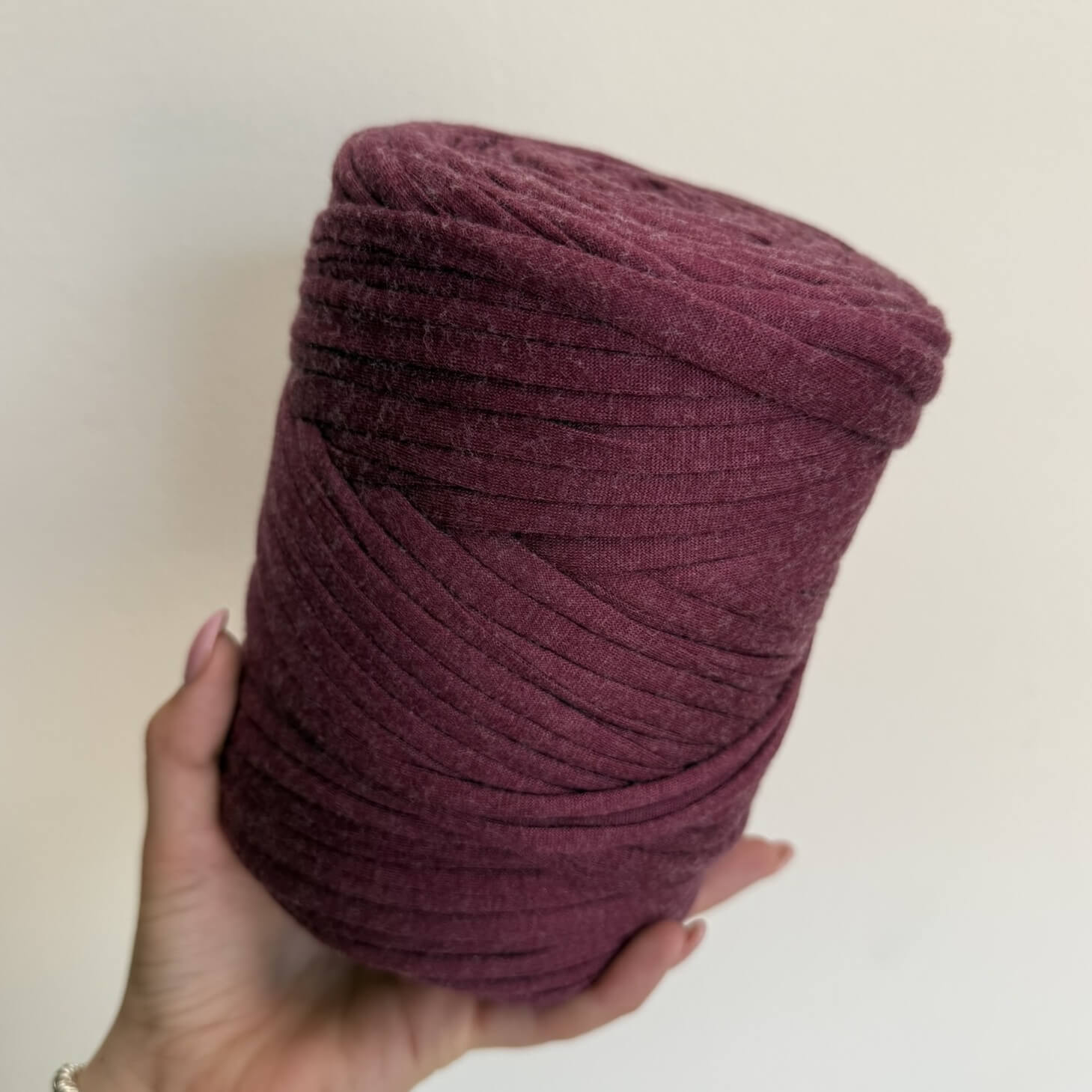 Fettuccia Cotone 600 g – filato per borse all'uncinetto | Macrè Bag