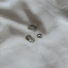 Chiusura calamita tonda argento per borse uncinetto – accessorio metallo elegante handmade