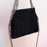 Dettaglio kit borsa Stella Mini Lurex – cordino lurex e accessori inclusi