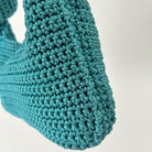 Kit completo per realizzare borsa a mano con nodo all'uncinetto